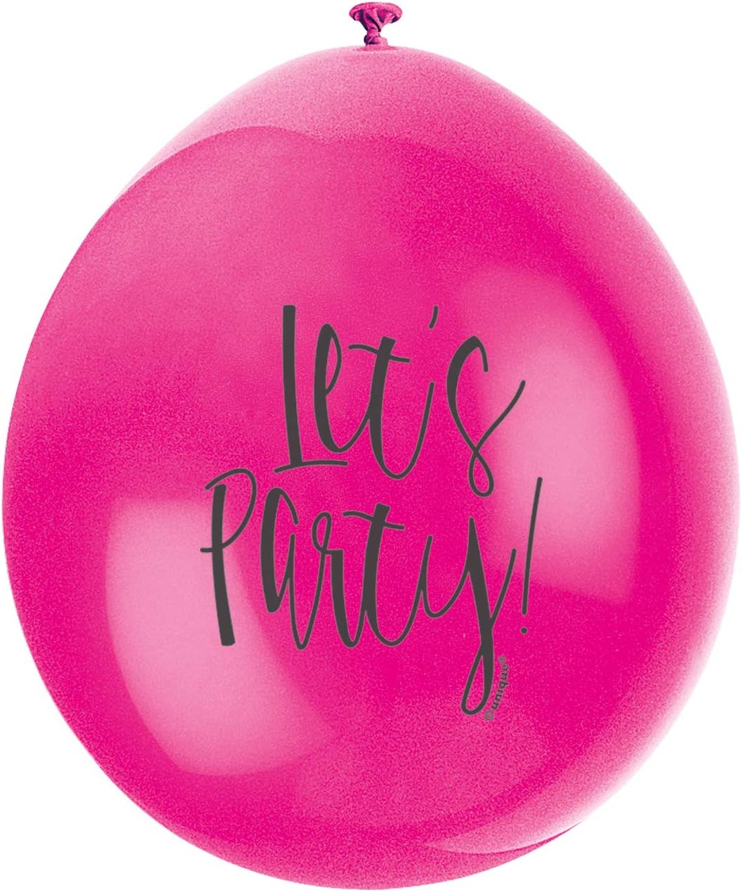 Pack of 10 Lets Party 9" Latex Balloons