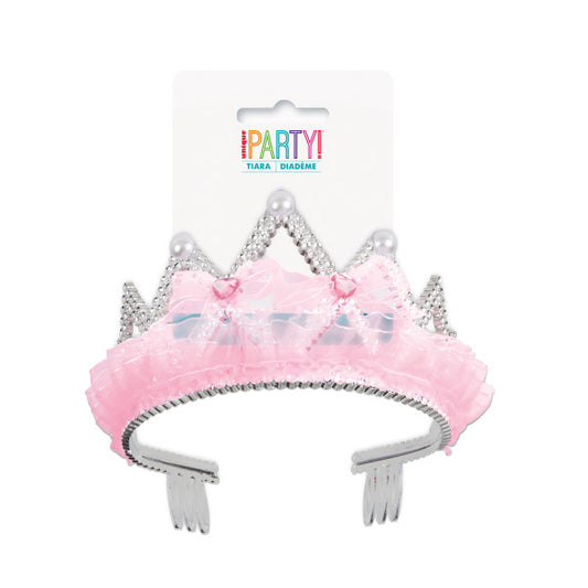 Pink Bows And Ribbon Tiara