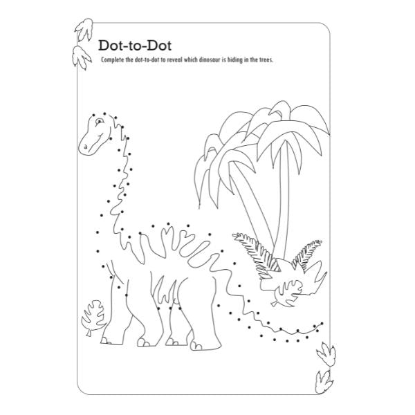 My Wild Dragon & Dinosaur All-In-One Activity Book