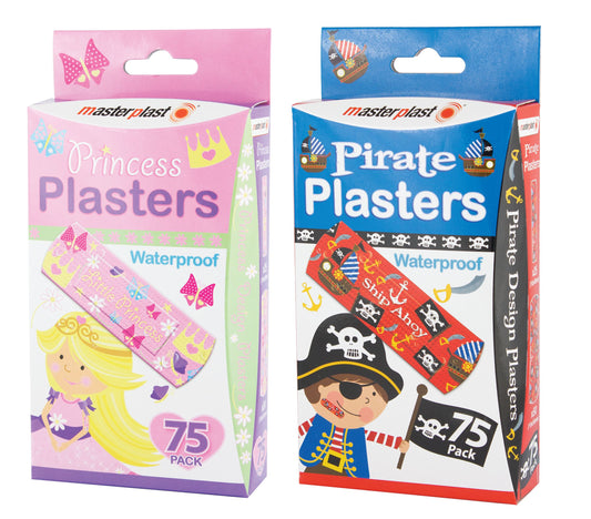 Children's Theme Plasters (75 Pack)