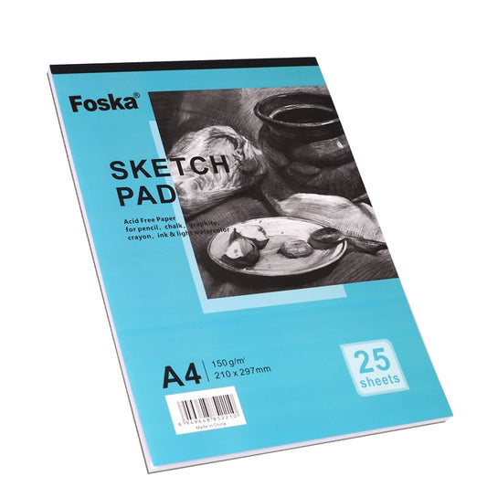 A4 Top Glued Open Sketch Pad