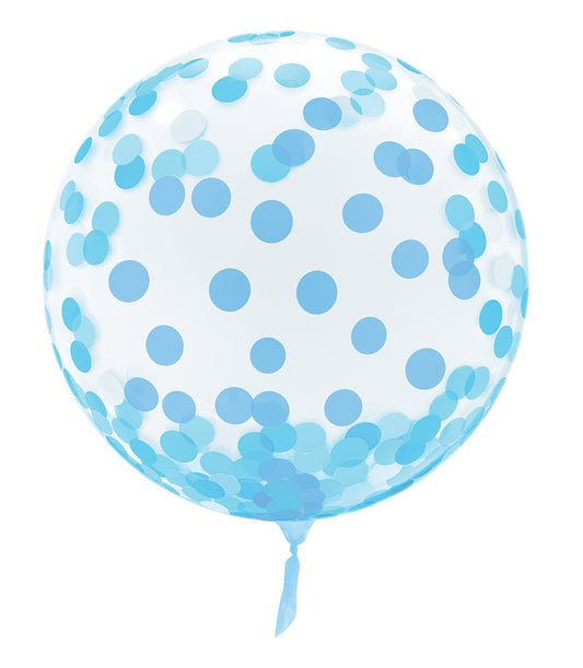 Blue Spotted 18" Vortex Balloon