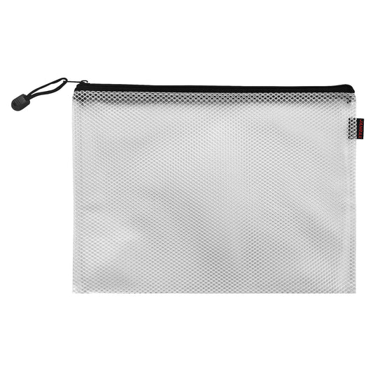 Premium A3 Black Zip Mesh Bag by Janrax