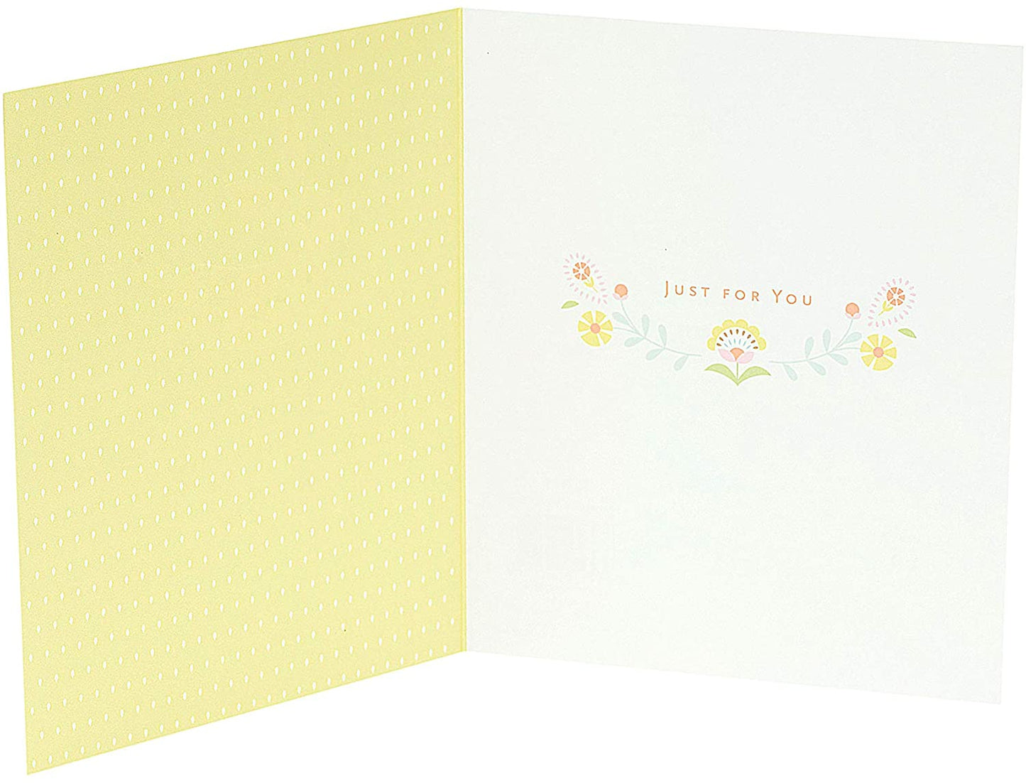 Easter Wishes Bunny Design Greeting Card