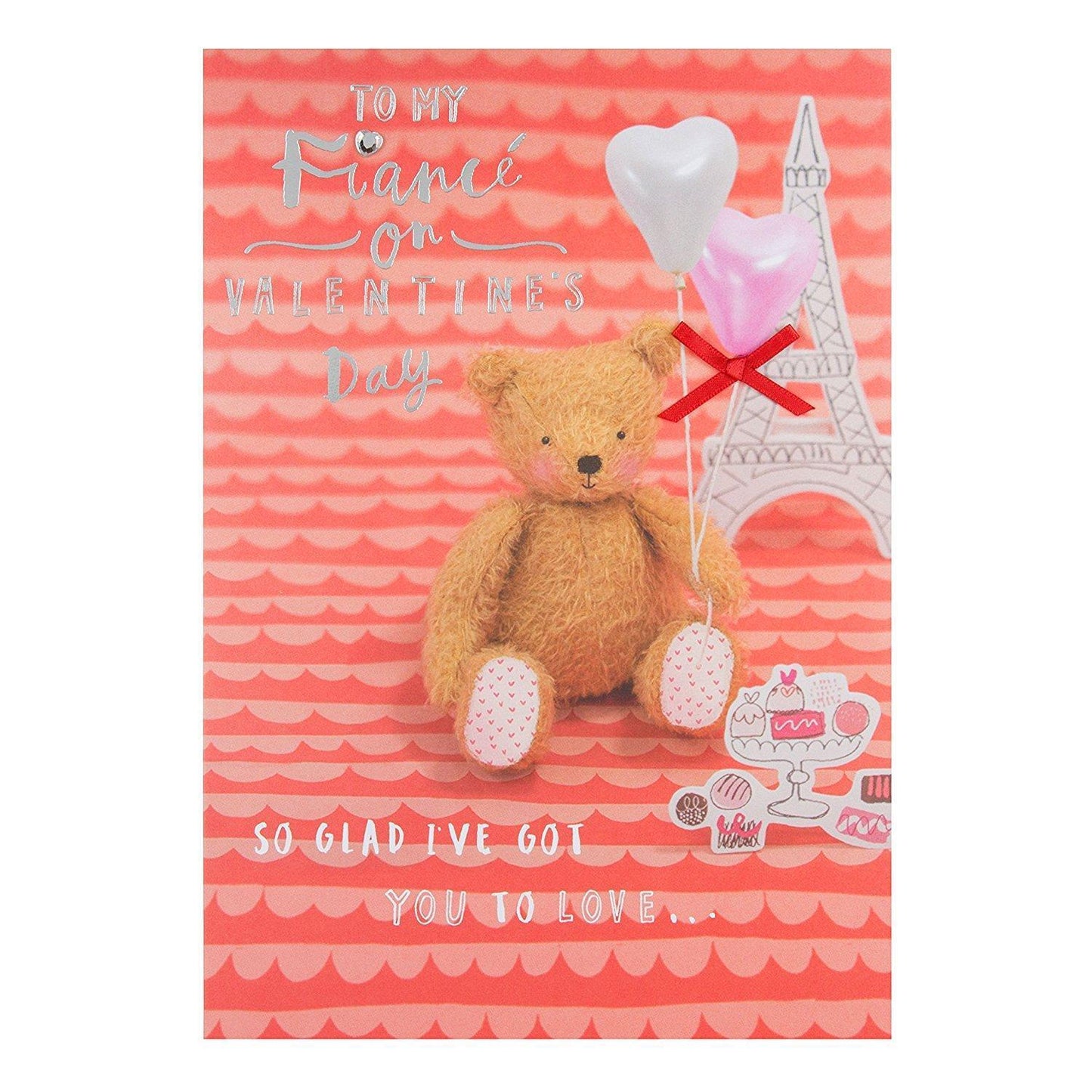 Hallmark Fiance Valentine's Day Card 'You To Love' - Medium