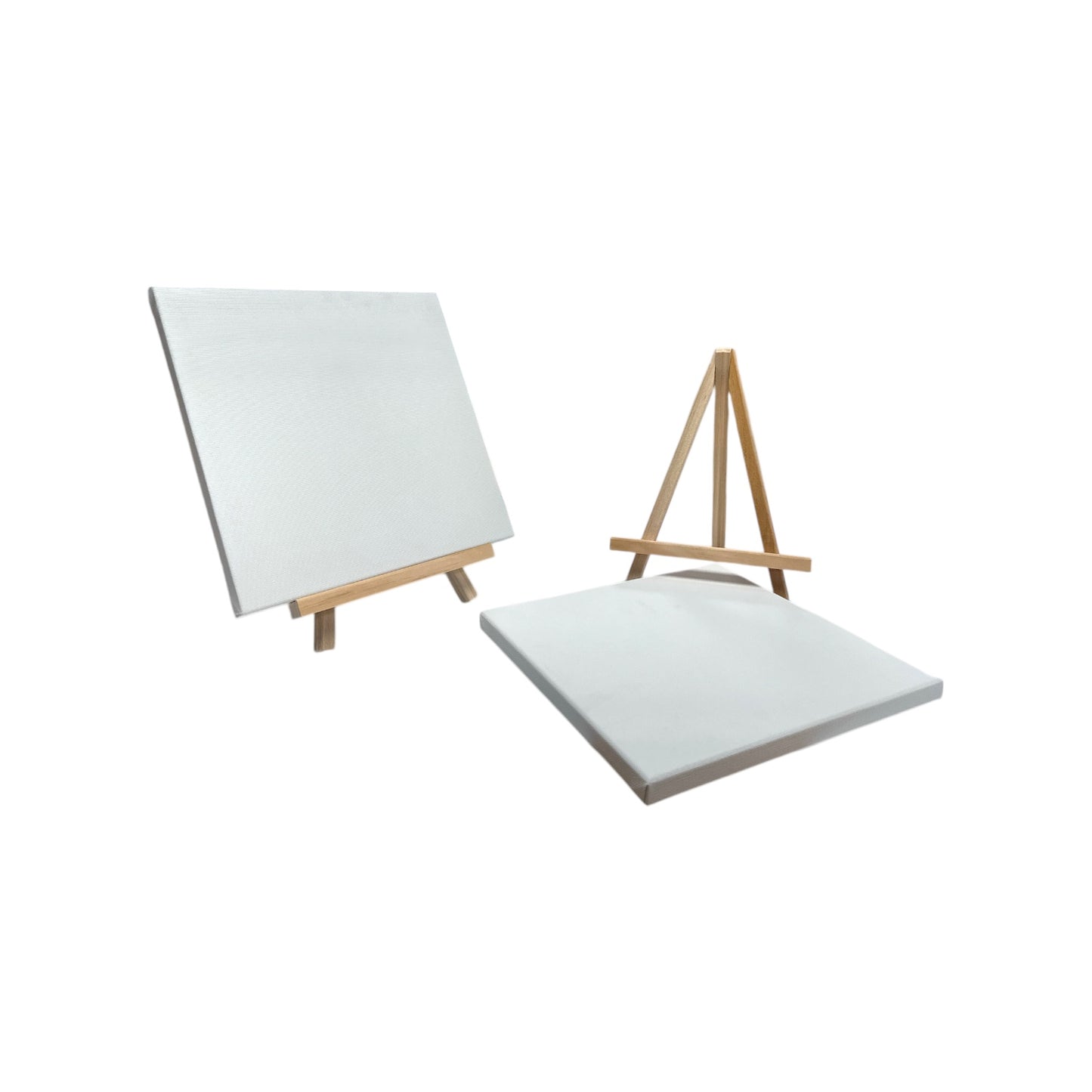 25x25cm Canvas Easel Set