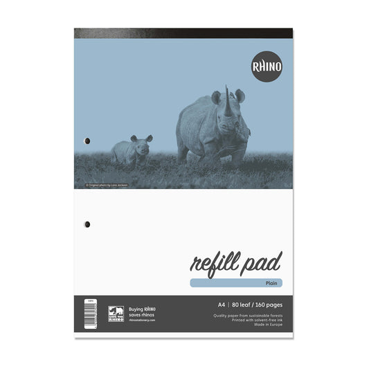 Rhino A4 80 Leaf Plain Refill Pad