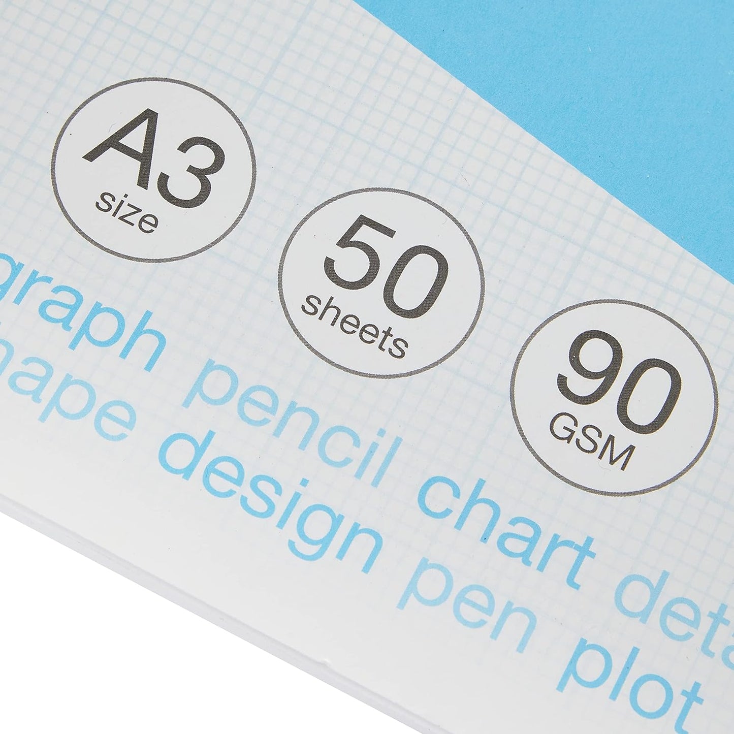 A3 50 Sheets Graph Pad