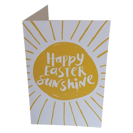 Pack Of 5  Happy Easter Sunshine Greeting Cards