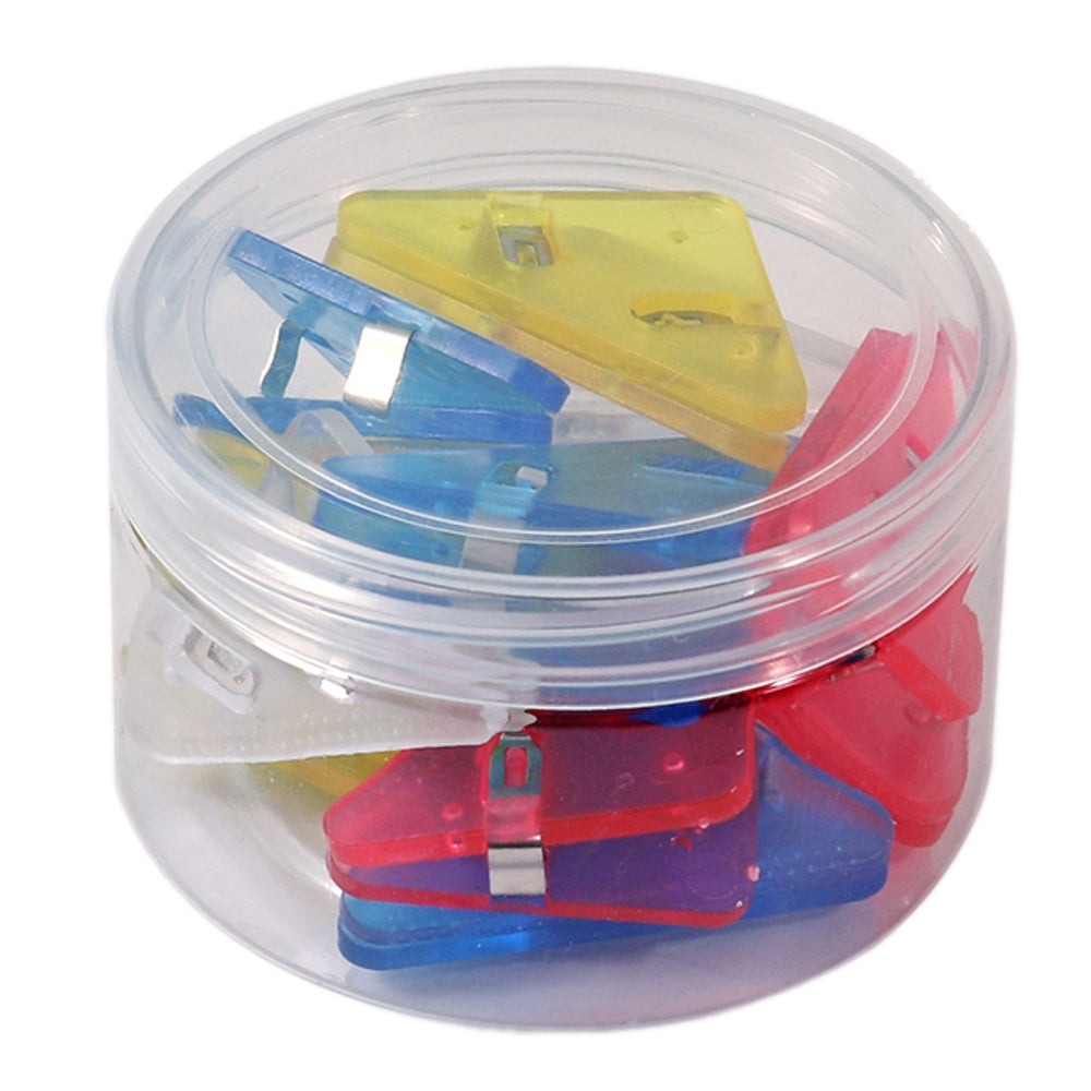 Tub of 12 Book Corner Clips 39 x 39 x 52mm