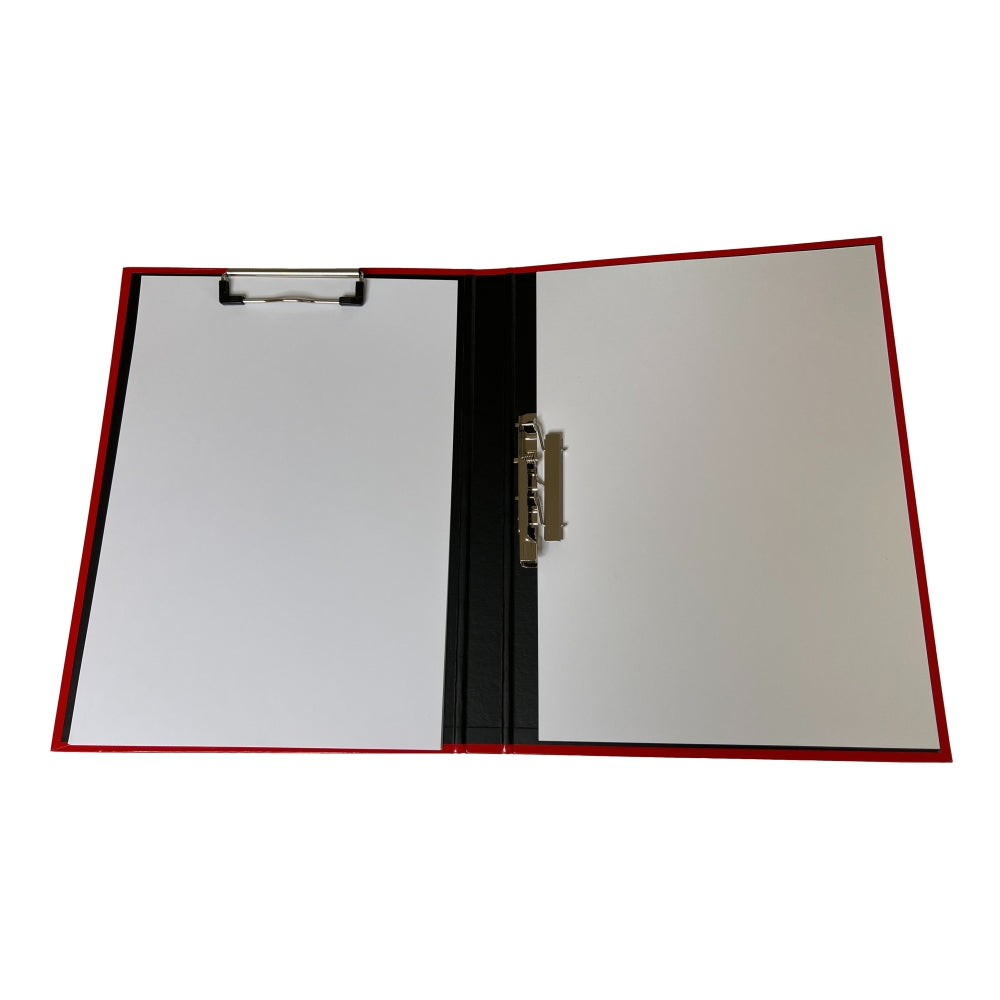 Red A4 Clipboard Document Clamp File Folder