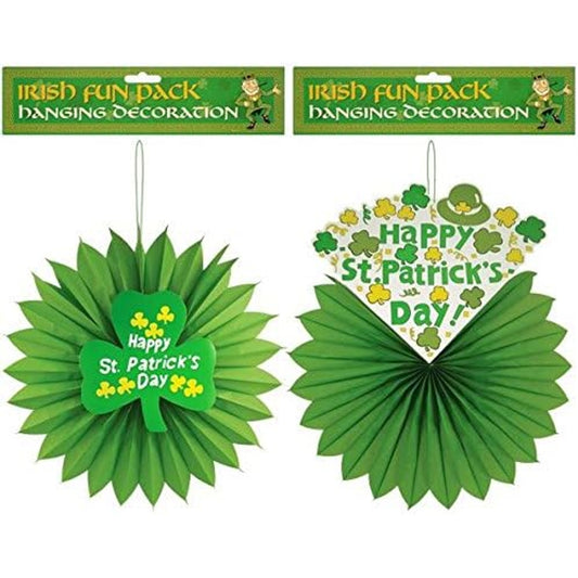 St Patricks Days Hanging Decoration Shamrock Celebration