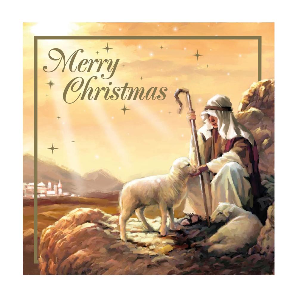 Pack of 12 Traditional Religious Assorted Christmas Cards