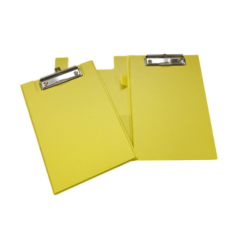 Janrax A4 Neon Yellow Foldover Clipboard