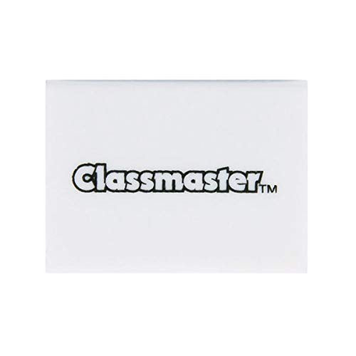 Pack of 45 Classmaster Plastic White Erasers