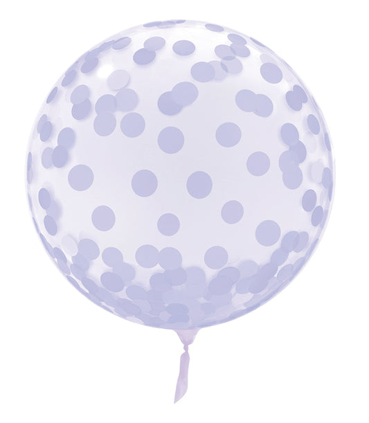 Purple Spotted 18" Vortex Balloon