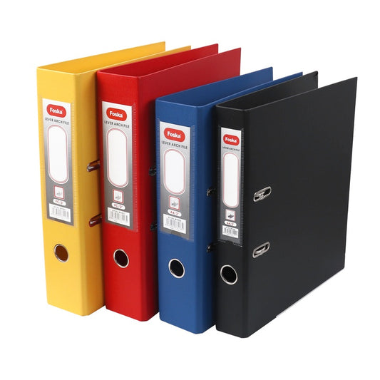 Red Foolscap Lever Arch File