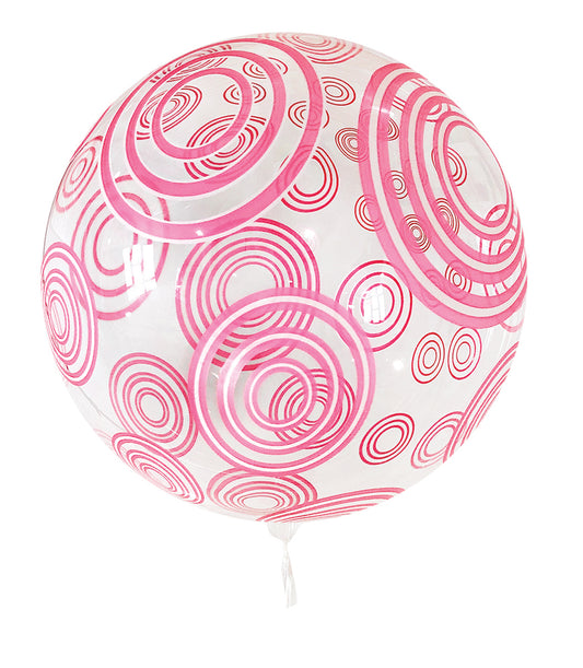 Red Swirly 18" Vortex Balloon