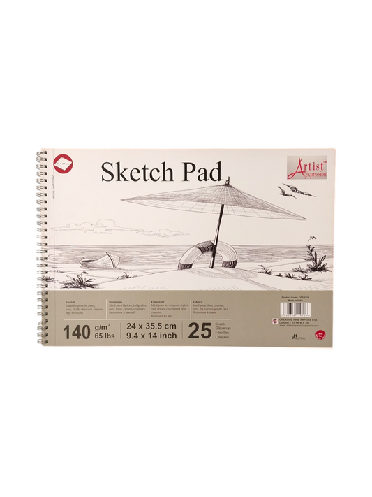 Micro-Perforated Sketch Pad 25 Sheets 24 x 35.5cm