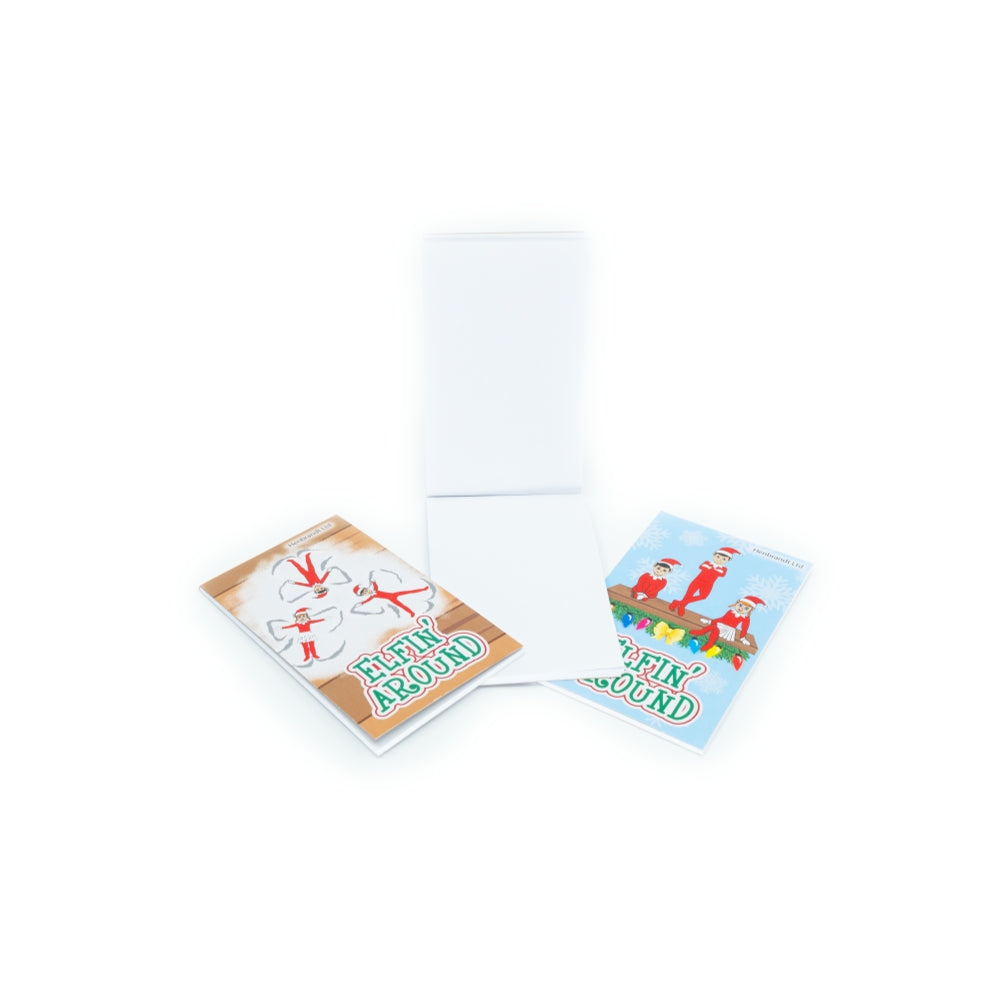 Box of 168 Mini Elfin Around Christmas Notebooks 9.3×5.5cm