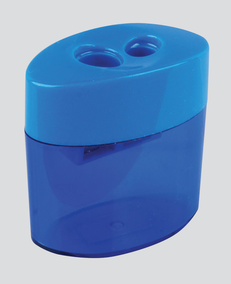 Single 2 Hole Cannister Pencil Sharpener