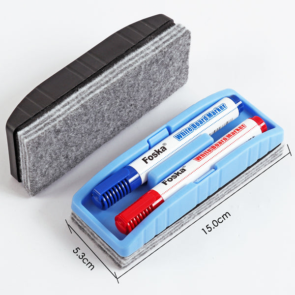 EVA Dry Erase Whiteboard Eraser with Pen Holder