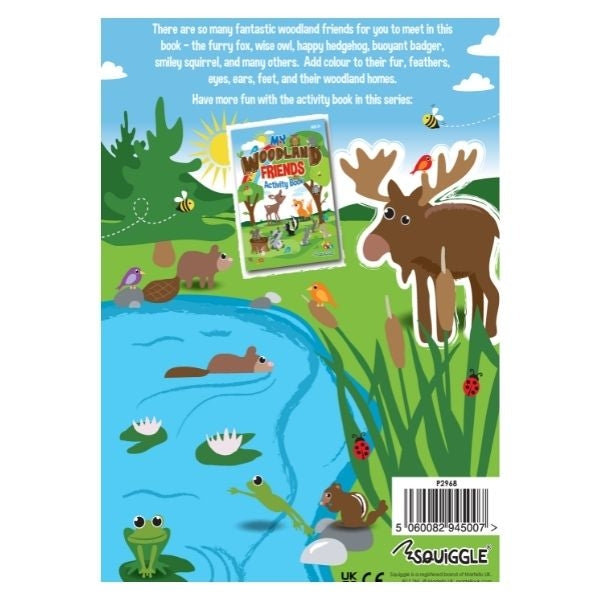 My Woodland Friends Colouring Book