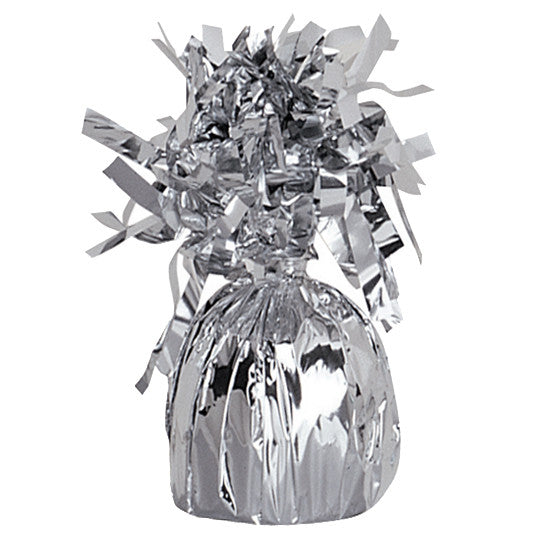 Silver Foil Balloon Weight