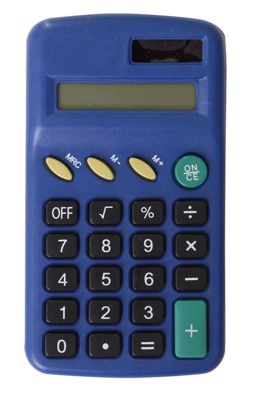 Single 8 Digit Pocket Calculator