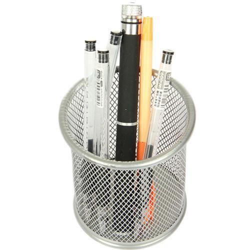 Sliver Mesh Pen Pot