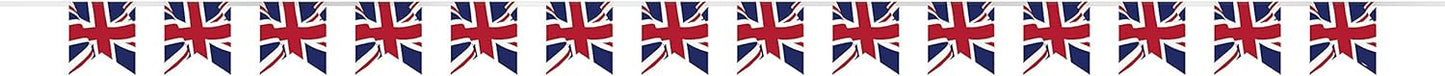 9ft Union Jack Plastic Pennant Banner