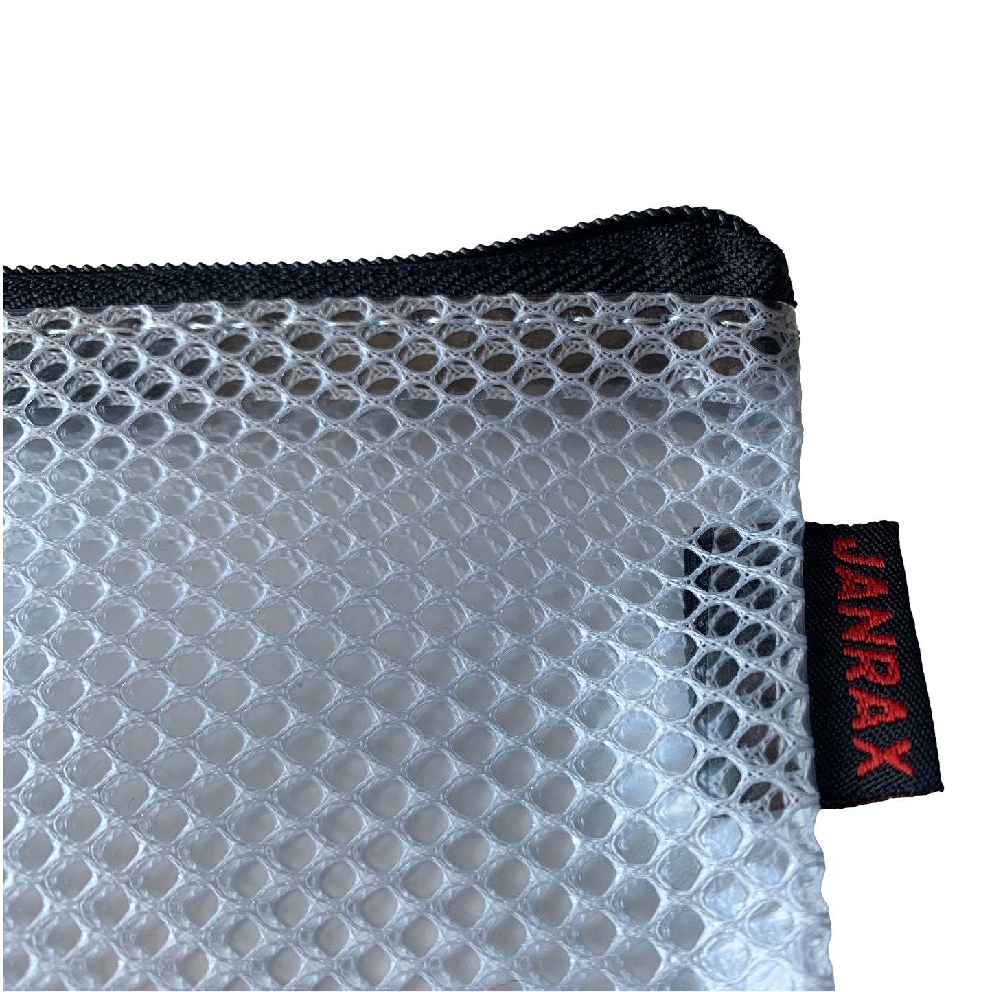 Premium A4 Black Zip Mesh Bag by Janrax