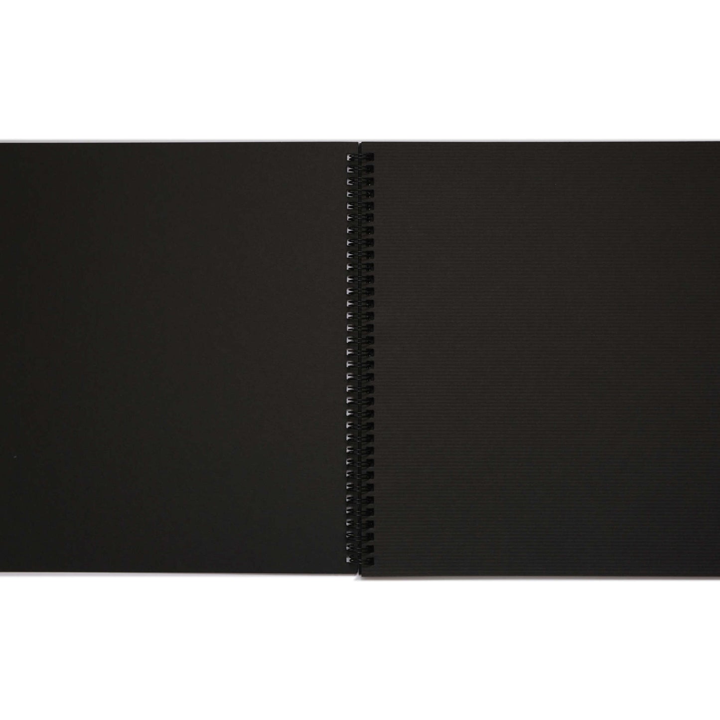 RHINO Oversize 40 Page Blank Hardback Black Scrapbook