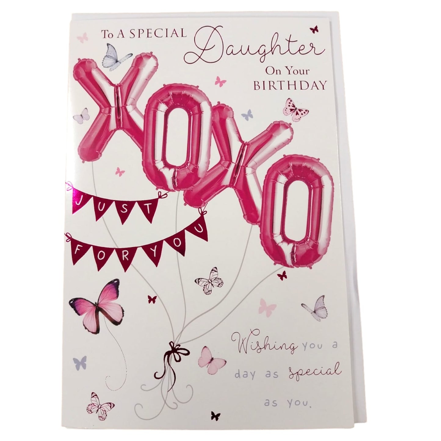 To a Special Daughter on Your Birthday Balloon Boutique Greeting Card