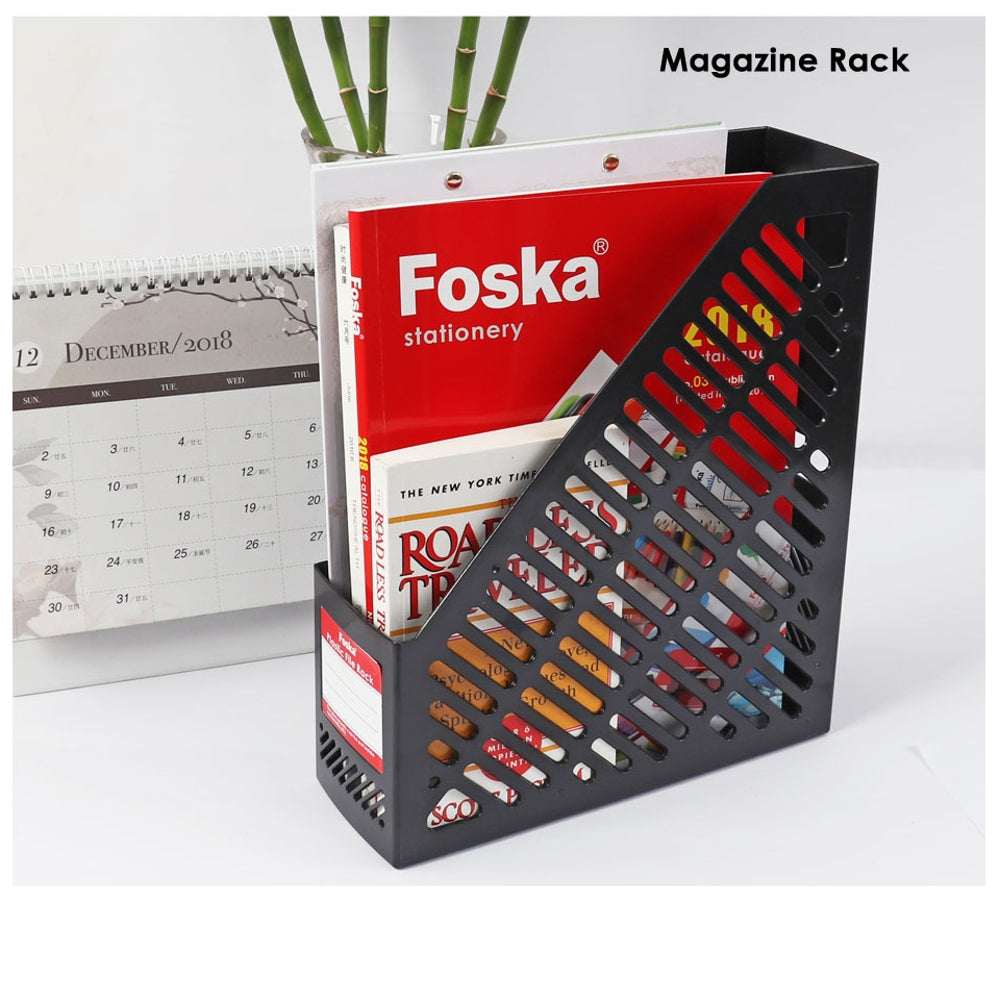 Plastic Magazine Rack Desk File