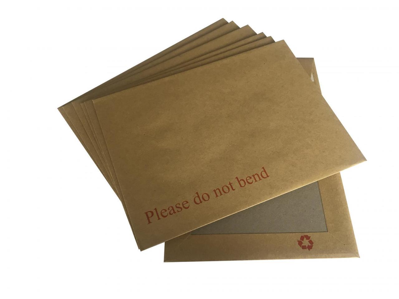 Box of 125 B5 Board Back Envelopes (241 x 178mm)