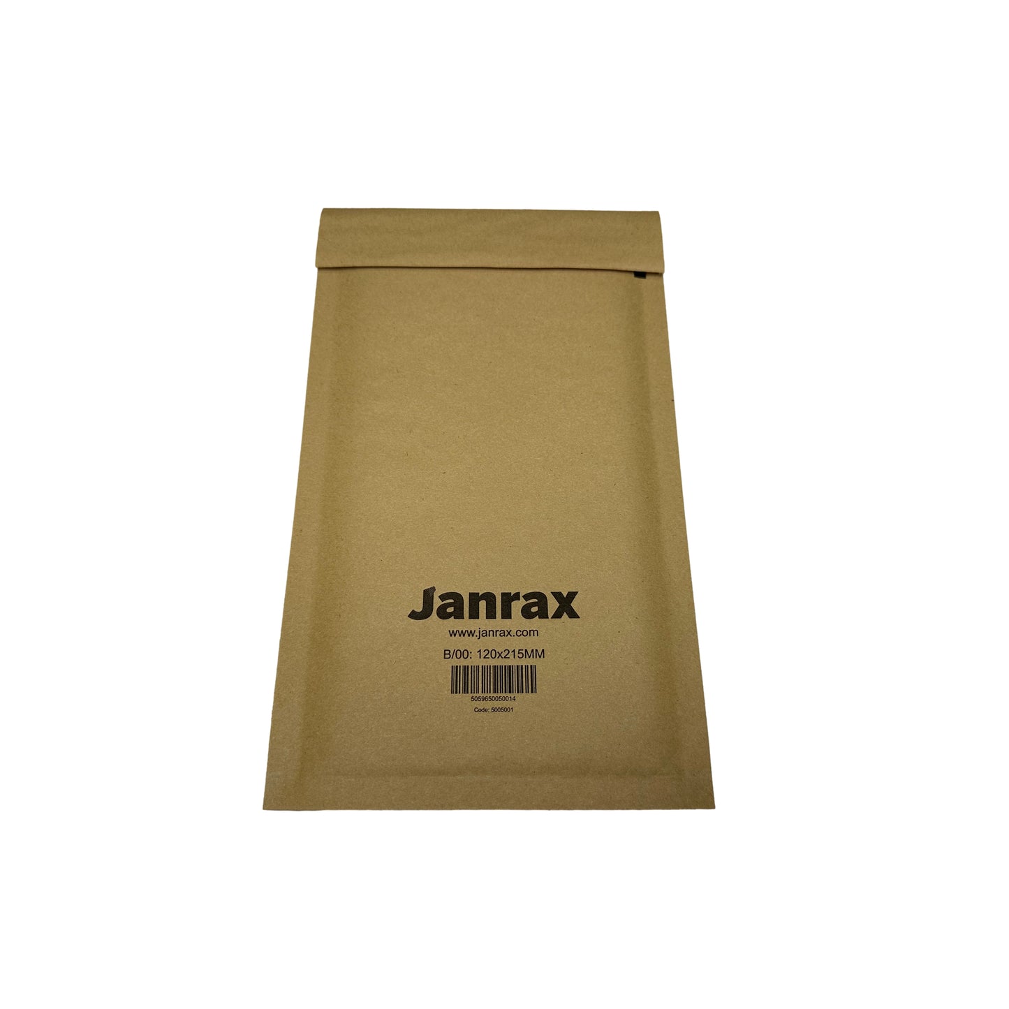 Bubble Lined Size 00/B Padded Brown Postal Envelope by Janrax