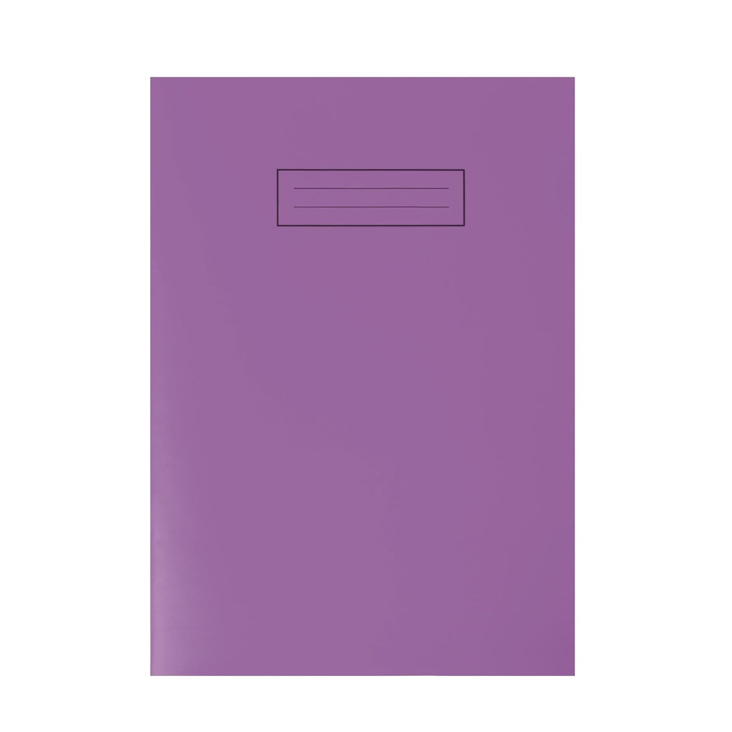 Silvine A4 Colour Essentials Laminated Cover Wipe Clean Exercise Book