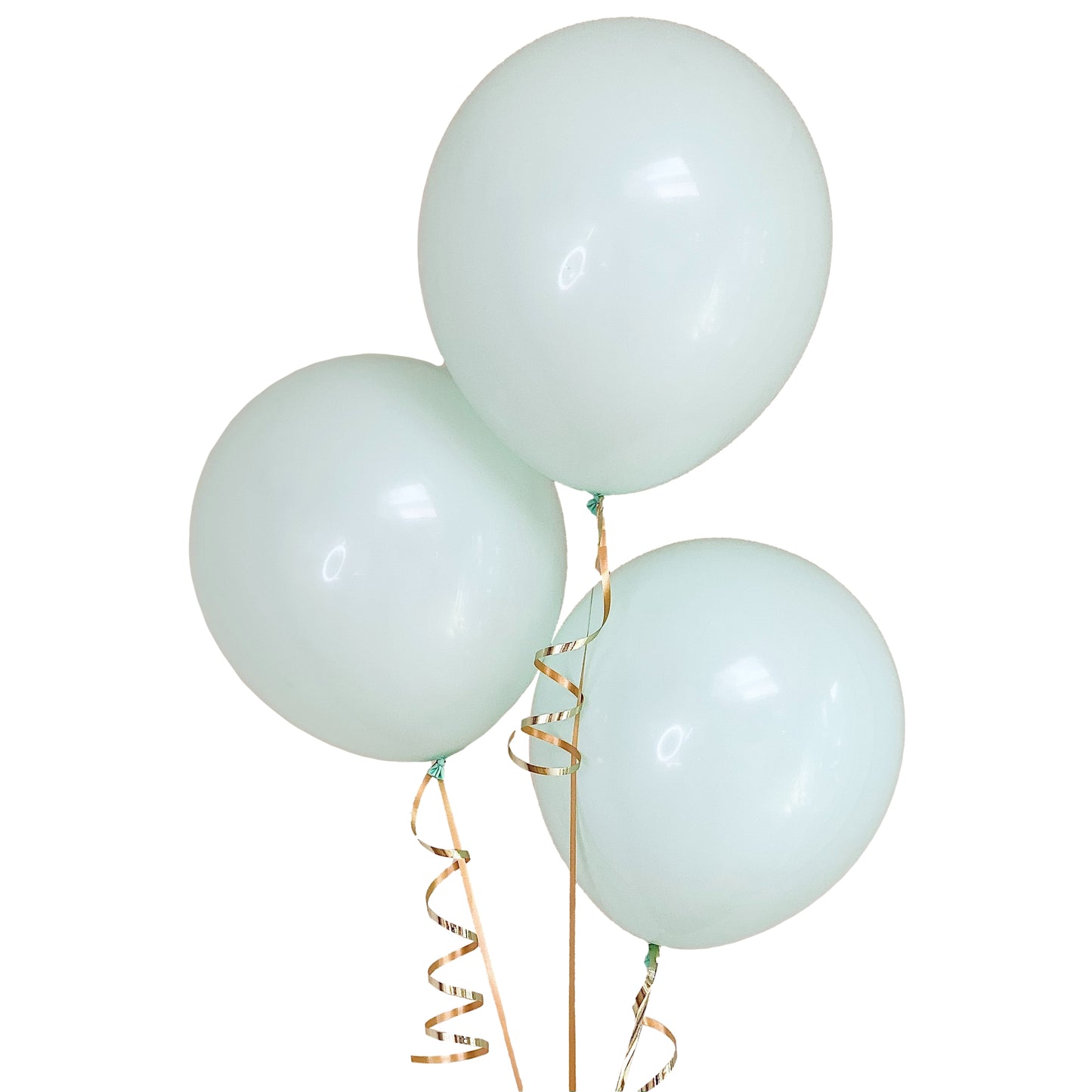 Bag of 100 Light Green Colour 12" Latex Balloons