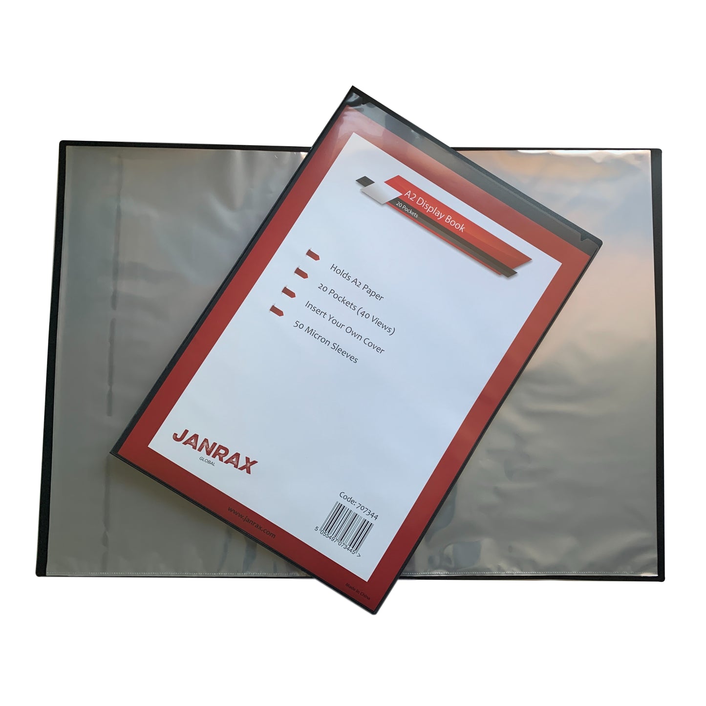 A2 20 Pockets Presentation Display Book by Janrax