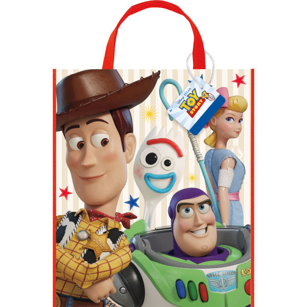 Disney Toy Story 4 Party Gift Tote Bag 13" x 11"