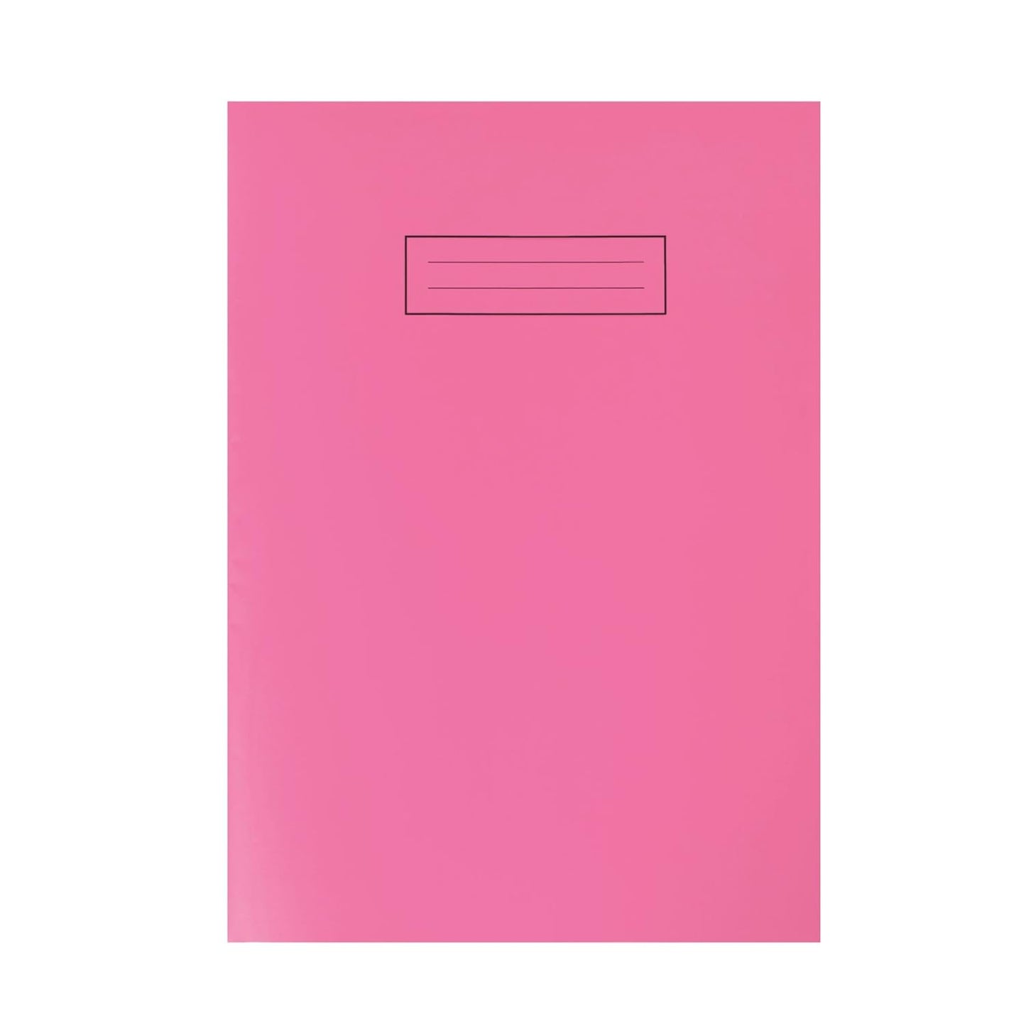 Silvine A4 Colour Essentials Laminated Cover Wipe Clean Exercise Book