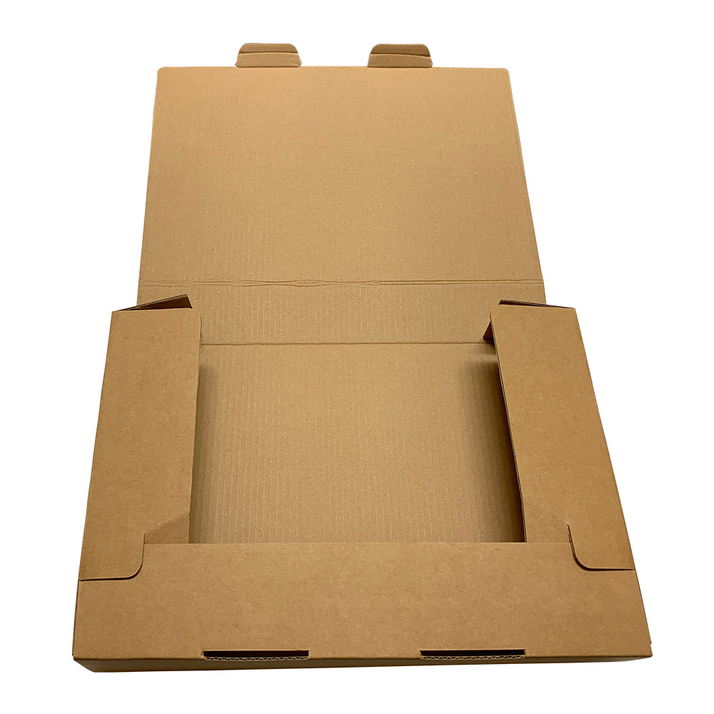 Pack of 3 A4 Kraft Box Files 5cm Depth