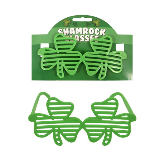 Glasses Adult Shutter Shamrock