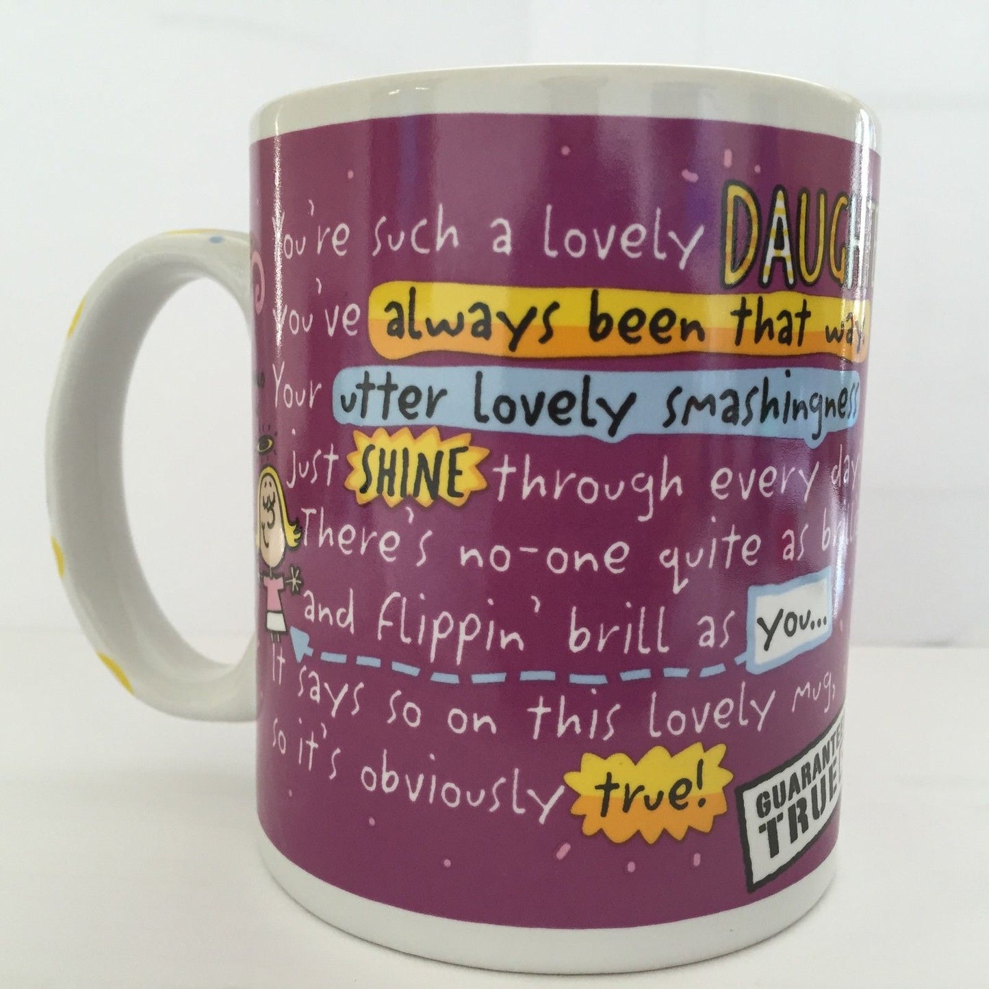 World's Greatest Daughter Novelty Coffee/Tea Mug