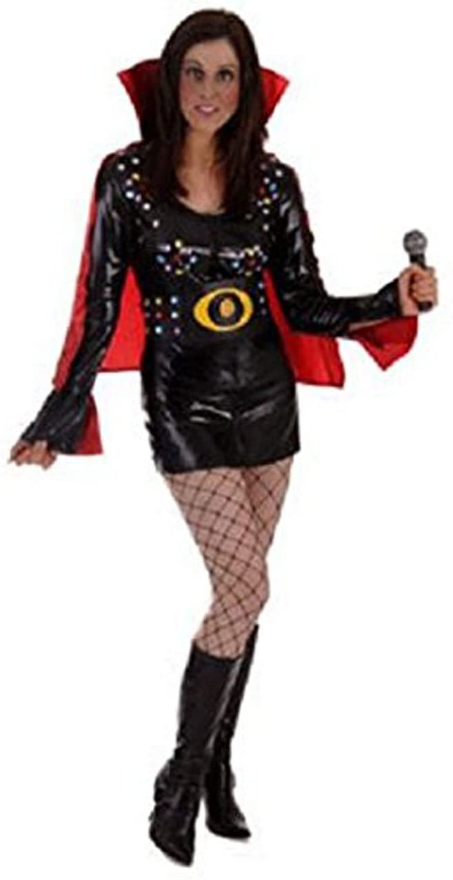 Female Rockstar Fancy Dress Up Costume