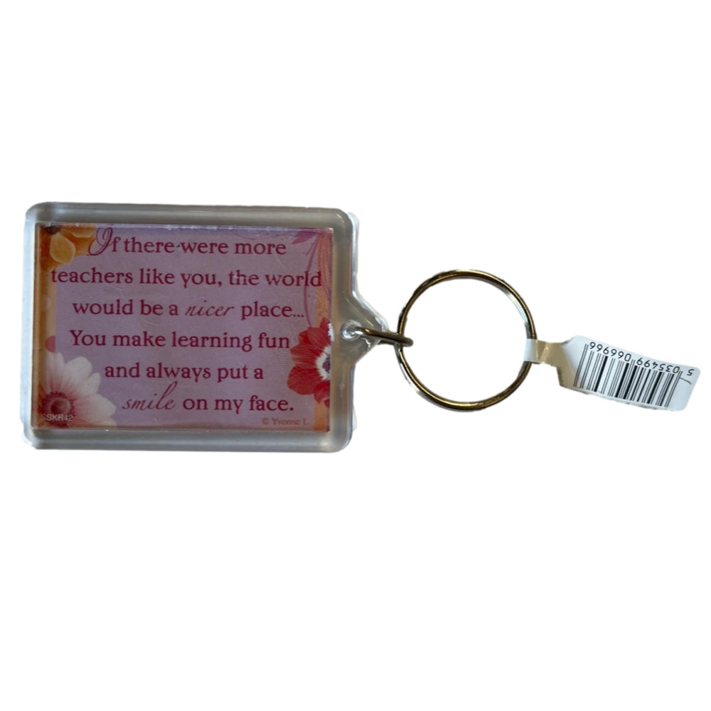 Special Teacher Sentimental Keyring