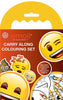 Emoji Carry Along Colouring Set