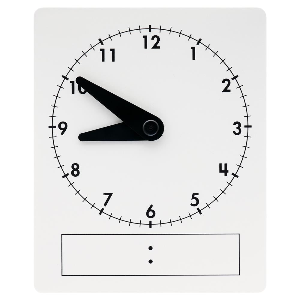 Wipe Clean Clock by Clever Kidz