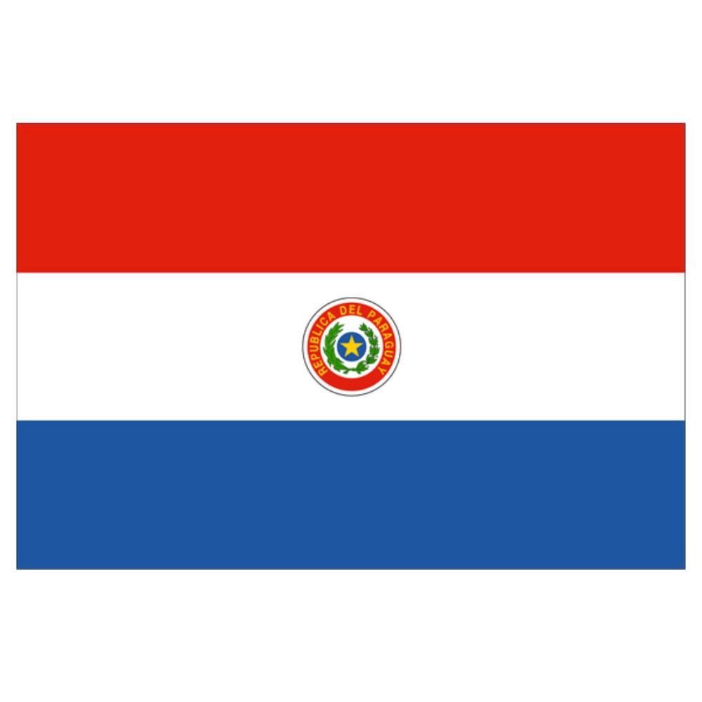 Paraguay Flag 5ft X 3ft